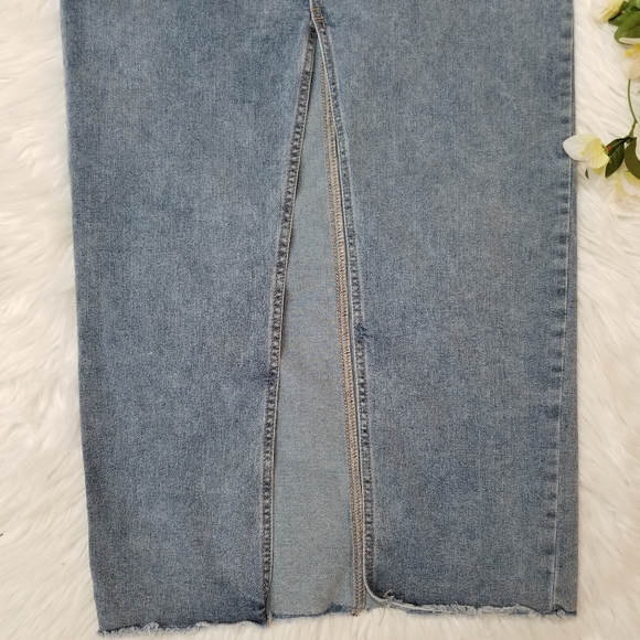 SÍNCERELYS JULES Classic Blue Denim Stretch Skirt SIZE 9/28 - Picture 5 of 13